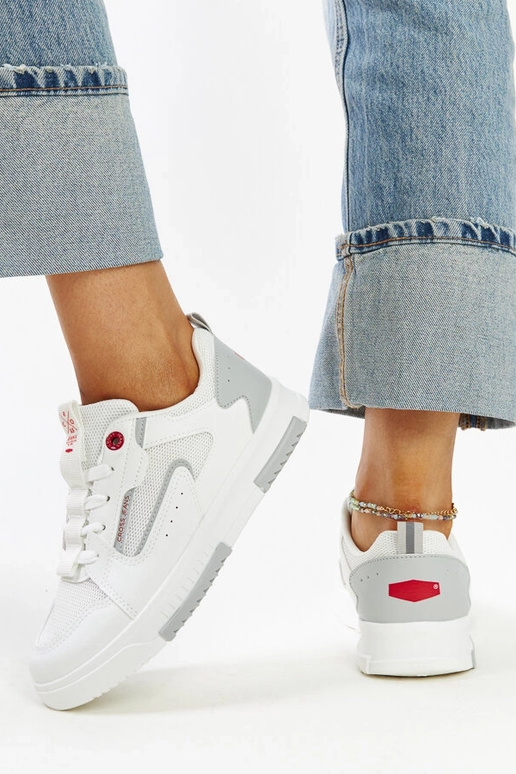 CROSS JEANS weiße Damen-Sneaker CROSS JEANS weiße Damen-Sneaker