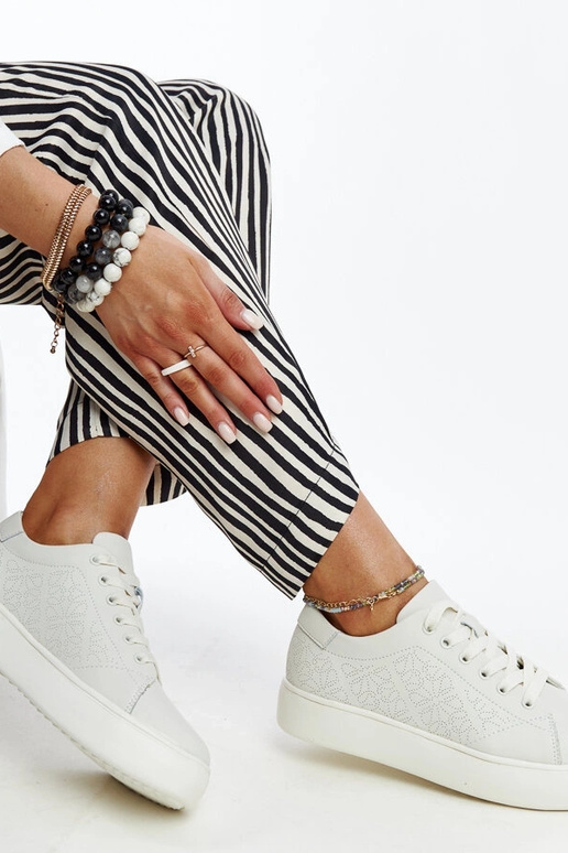 Beige Leder-Sneaker Sireen Beige Leder-Sneaker Sireen