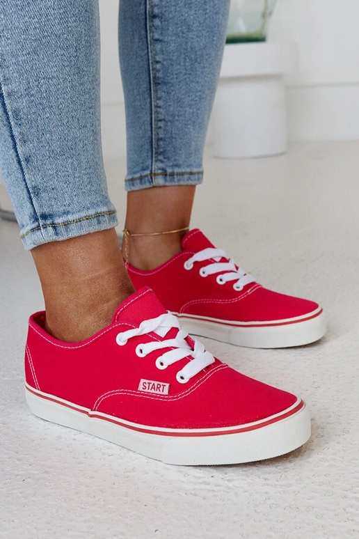 Dunkelrosa klassische Erla-Sneaker Dunkelrosa klassische Erla-Sneaker