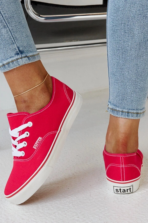 Dunkelrosa klassische Erla-Sneaker Dunkelrosa klassische Erla-Sneaker