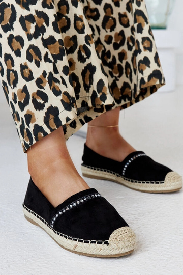 Schwarze Espadrilles mit... 2