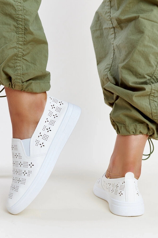 Hilal weiße Slip-On-Sneaker Hilal weiße Slip-On-Sneaker