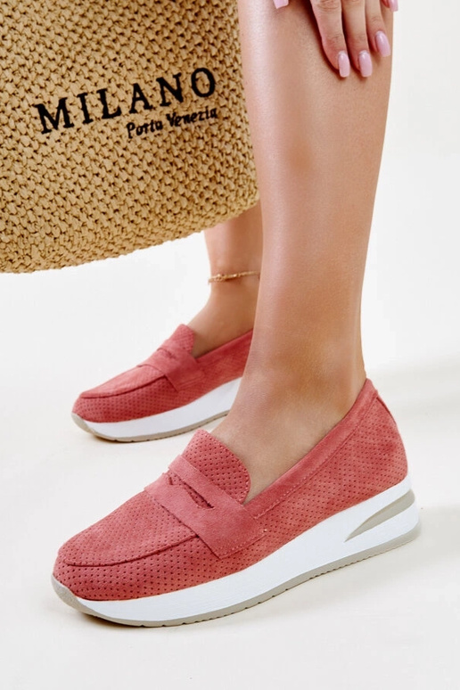 Rosa perforierte Muna-Schuhe Rosa perforierte Muna-Schuhe