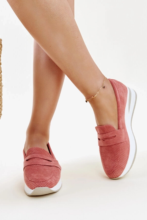 Rosa perforierte Muna-Schuhe Rosa perforierte Muna-Schuhe