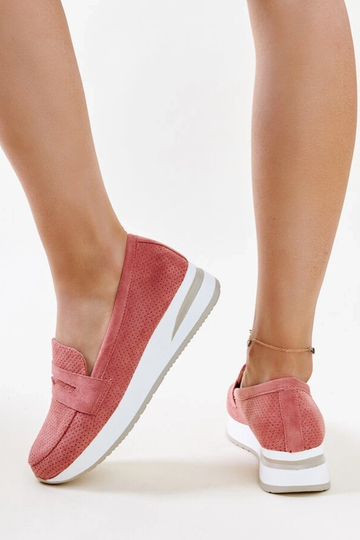 Rosa perforierte Muna-Schuhe Rosa perforierte Muna-Schuhe