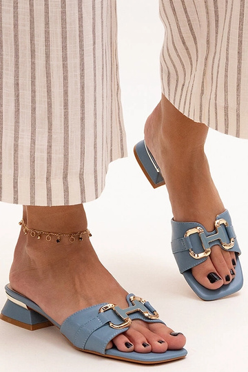 Pantoletten mit niedrigem... 2