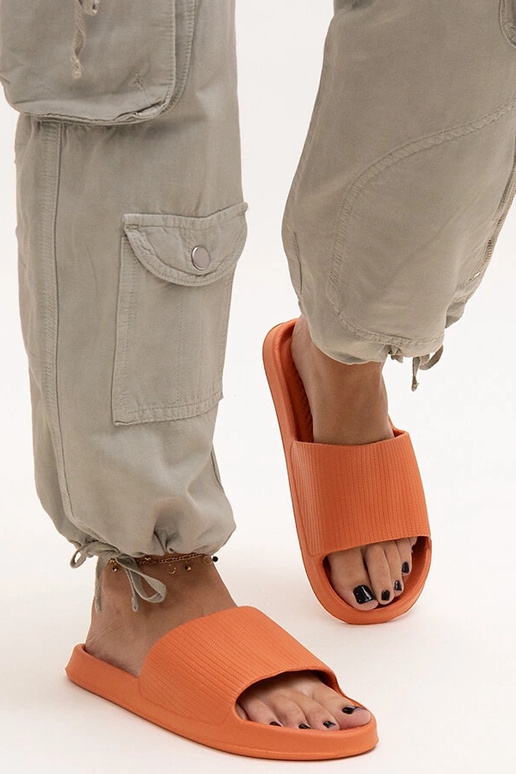 Menta Orange Schaumstoff-Hausschuhe