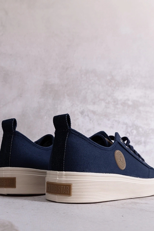Dunkelblaue Sneakers Big Star... Dunkelblaue Sneakers Big Star...