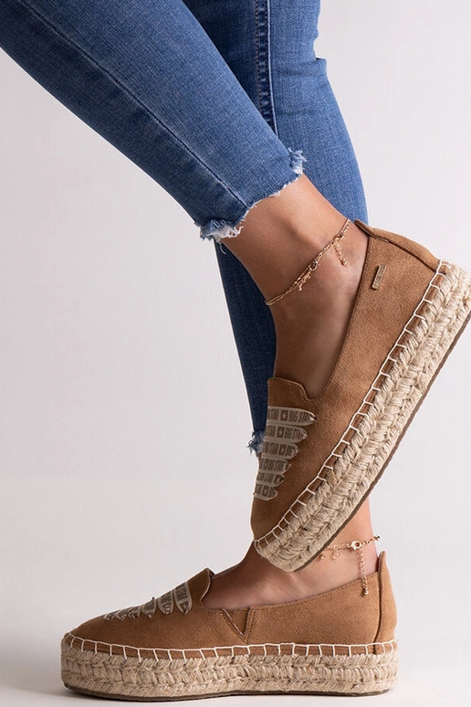Braune Big Star Espadrilles JJ274892