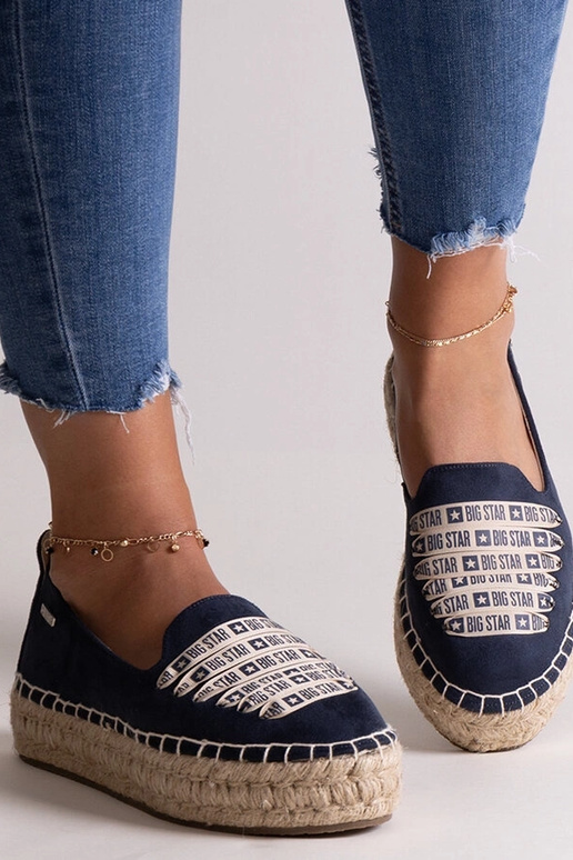 Marineblaue Espadrilles Big Star... Marineblaue Espadrilles Big Star...