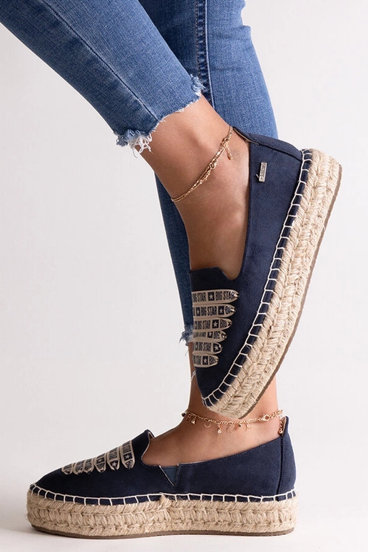 Marineblaue Espadrilles Big Star... Marineblaue Espadrilles Big Star...