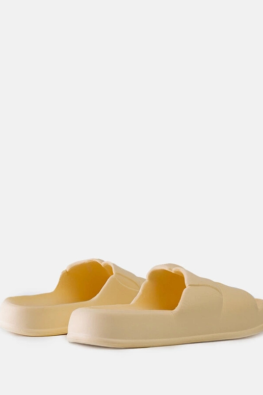 Beige Schaumstoff-Hausschuhe Lete