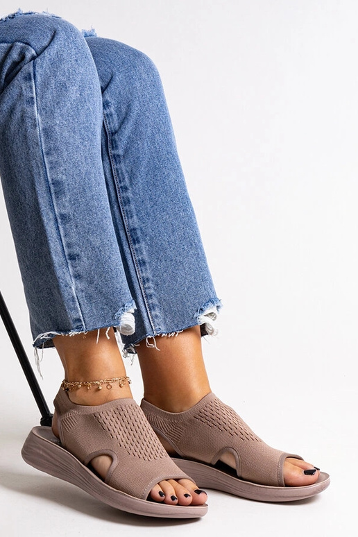 Braune Plateausandalen Rawia Braune Plateausandalen Rawia