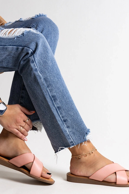 Rosa Flip-Flops aus Ökoleder Klementyna Rosa Flip-Flops aus Ökoleder Klementyna