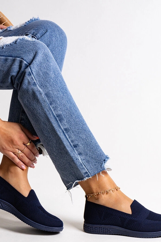 Abadly – Slip-On-Sneakers in Marineblau Abadly – Slip-On-Sneakers in Marineblau