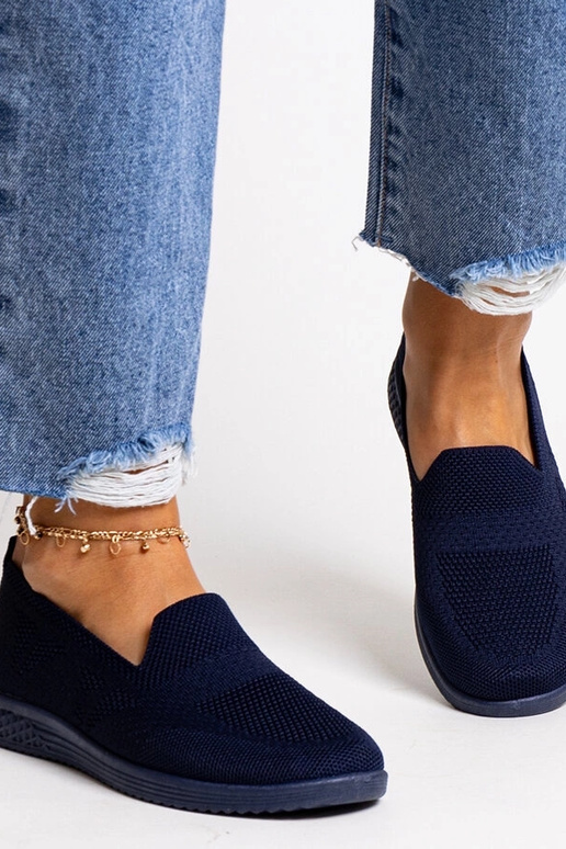 Abadly – Slip-On-Sneakers in Marineblau Abadly – Slip-On-Sneakers in Marineblau