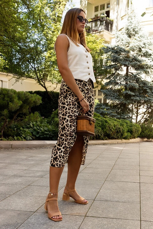 Braune Blockabsatzsandalen Madea Braune Blockabsatzsandalen Madea