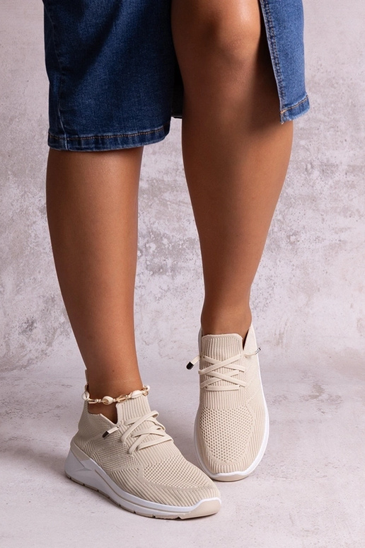 Beigefarbene Slip-On-Sneakers „Gaberla“ Beigefarbene Slip-On-Sneakers „Gaberla“