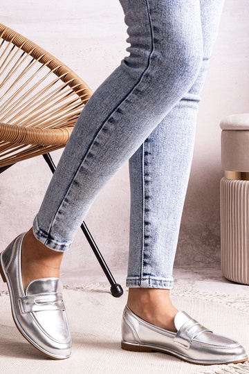 Silberne metallische...