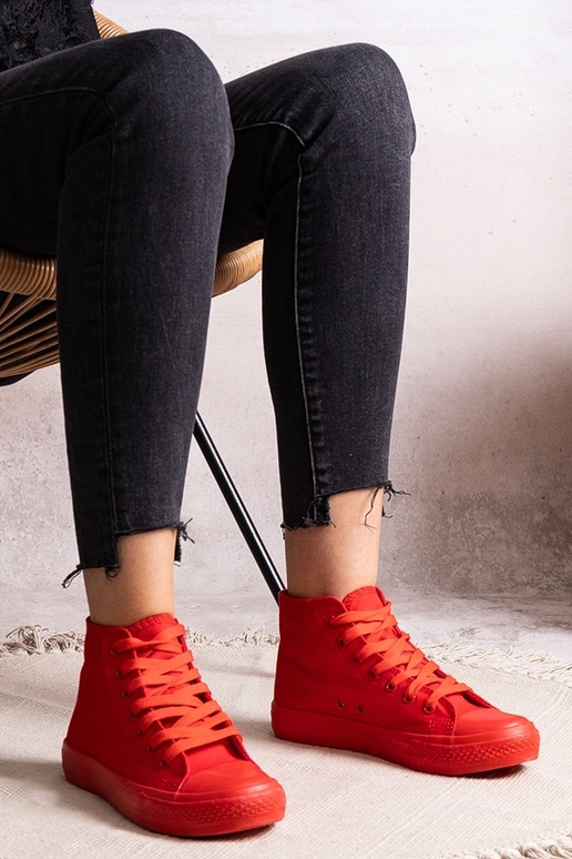 Rote High-Top-Sneakers Rafife Rote High-Top-Sneakers Rafife