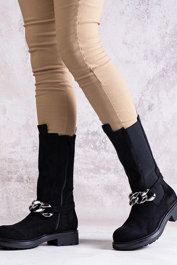 Schwarze Damenstiefeletten... 2