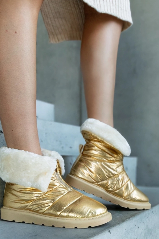 Edidda Gold – Isolierte Schneestiefel... Edidda Gold – Isolierte Schneestiefel...