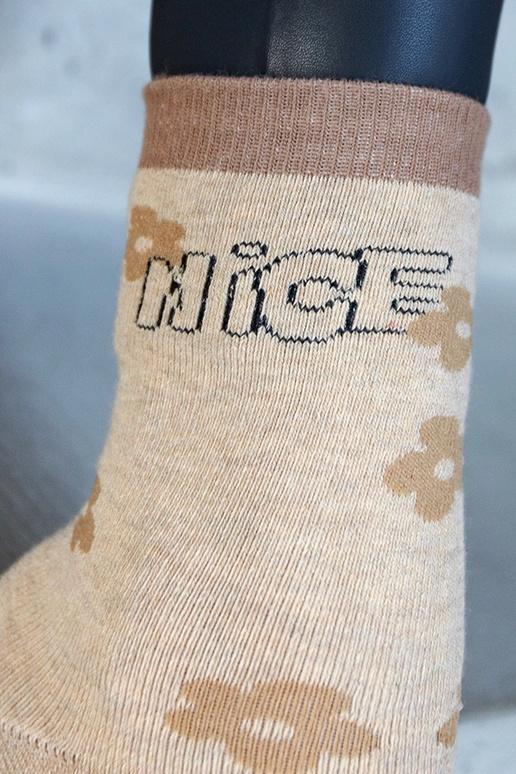 Beige warme Socken Sella Beige warme Socken Sella