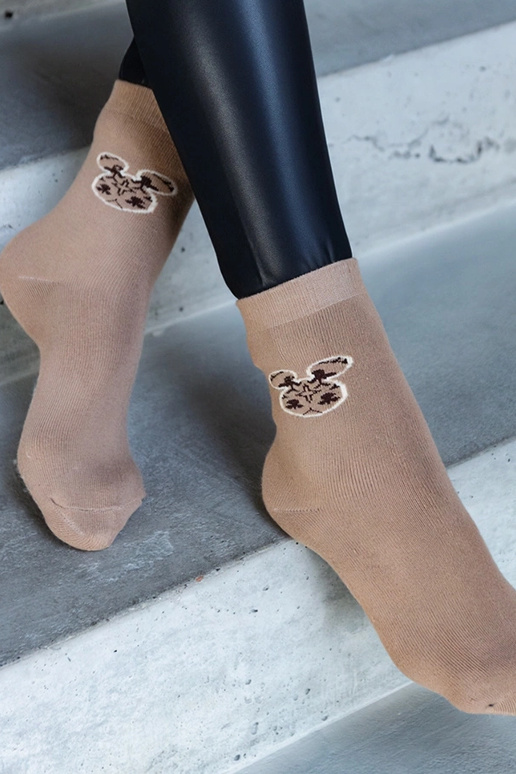 Beige warme Socken Sella Beige warme Socken Sella