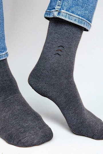 Graue warme Herrensocken Narus 2