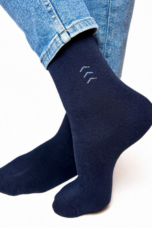 Dunkelblaue warme Herrensocken Narus Dunkelblaue warme Herrensocken Narus