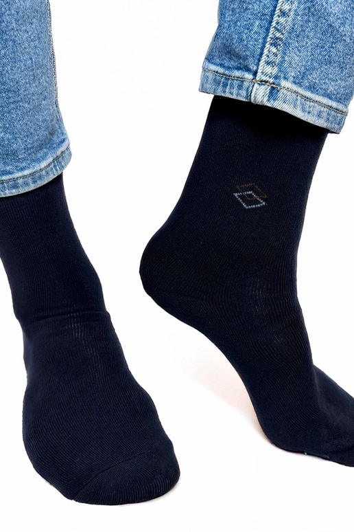 Dunkelblaue warme Herrensocken Narus Dunkelblaue warme Herrensocken Narus
