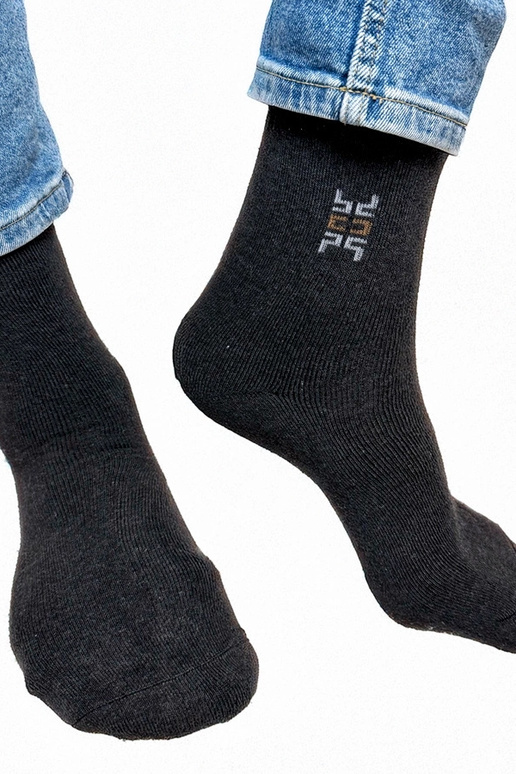 Dunkelgraue warme Herrensocken Narus Dunkelgraue warme Herrensocken Narus