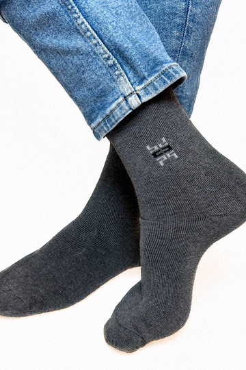 Graue warme Herrensocken Narus 2