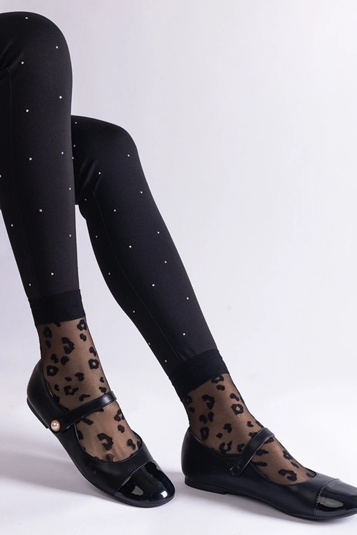 Schwarze Ballerinas aus Lackleder mit... Schwarze Ballerinas aus Lackleder mit...