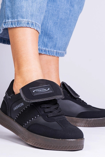Schwarze Damen-Sneaker mit... 2