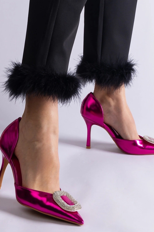 Rosa High Heels verziert mit... Rosa High Heels verziert mit...