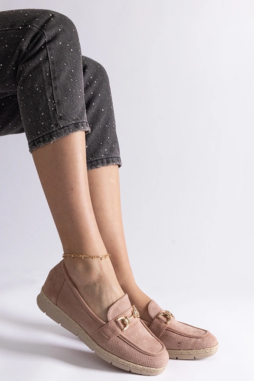 Cremefarbene Damen Schuhe aus...