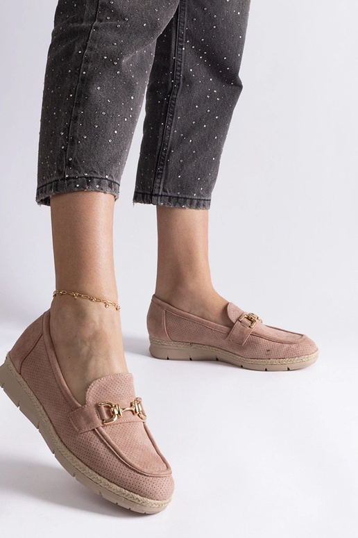 Cremefarbene Damen Schuhe aus...