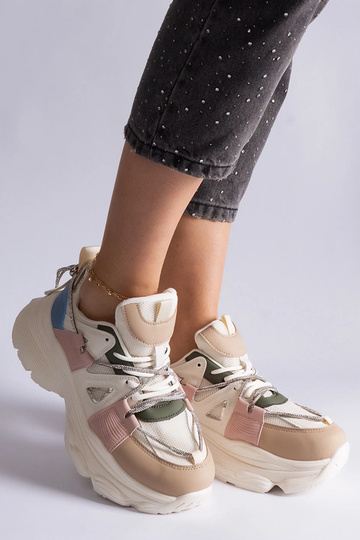 Ivett mehrfarbige Sport-Sneaker für Damen 2