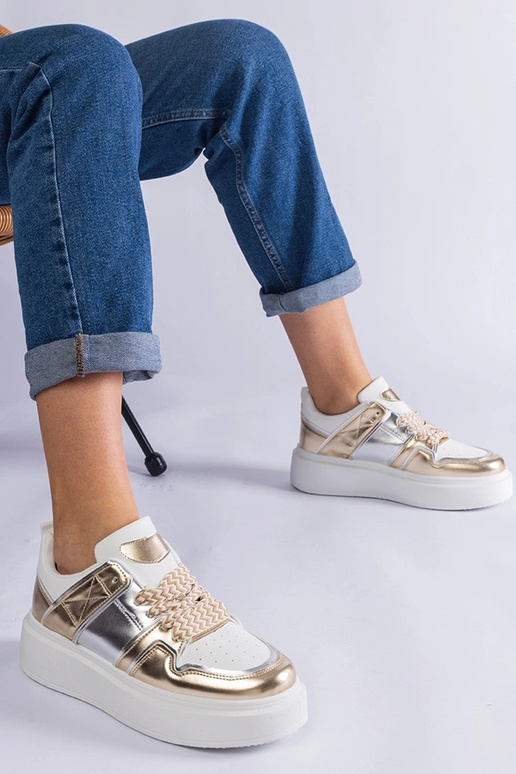 Goldene Sneaker Kimberly mit...
