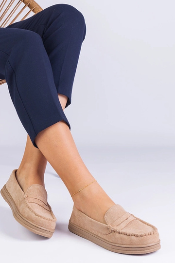 Beige Damen Schuhe aus...