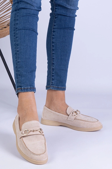 Beige Kunstwildleder... 2