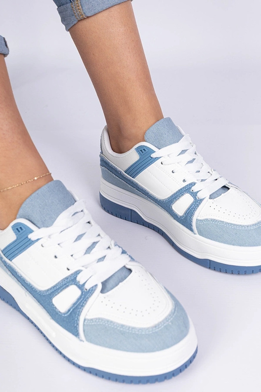 Blaue Damen-Sport-Sneakers Pretta Blaue Damen-Sport-Sneakers Pretta