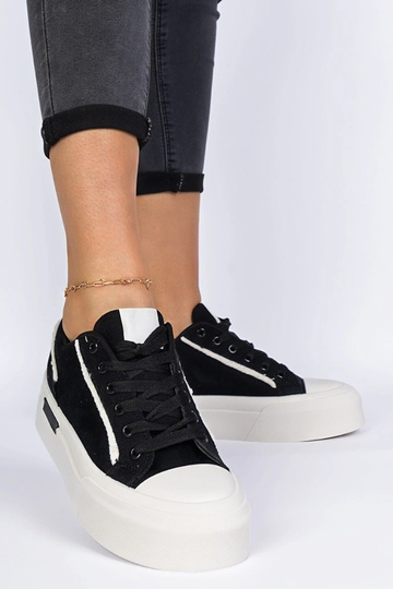 Schwarze Damendoppschuhe...