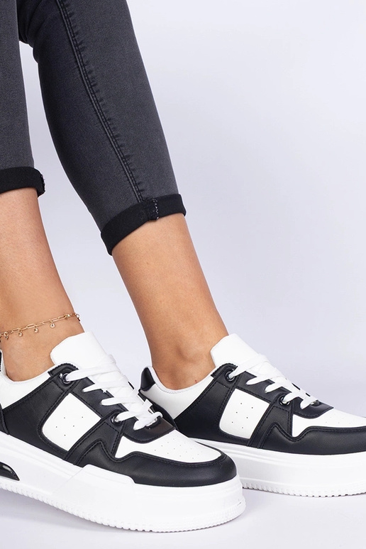 Rossio schwarz-weiße Sneakers für... Rossio schwarz-weiße Sneakers für...