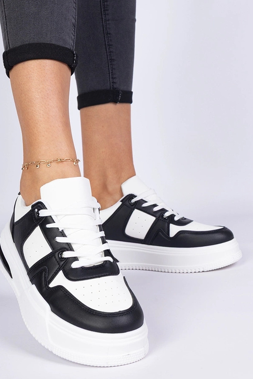 Rossio schwarz-weiße Sneakers für... Rossio schwarz-weiße Sneakers für...