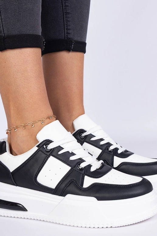 Rossio schwarz-weiße Sneakers für... Rossio schwarz-weiße Sneakers für...