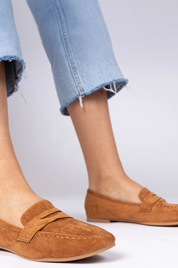 Braune elegante Mokassins...