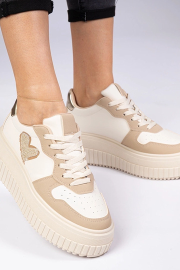 Braune Damen Sneakers mit... 2
