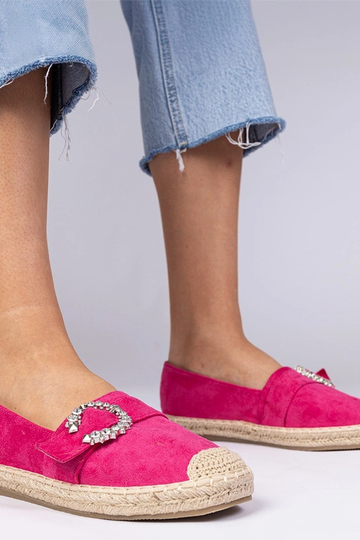Rosa Espadrilles mit Zirkonia Maruta Rosa Espadrilles mit Zirkonia Maruta